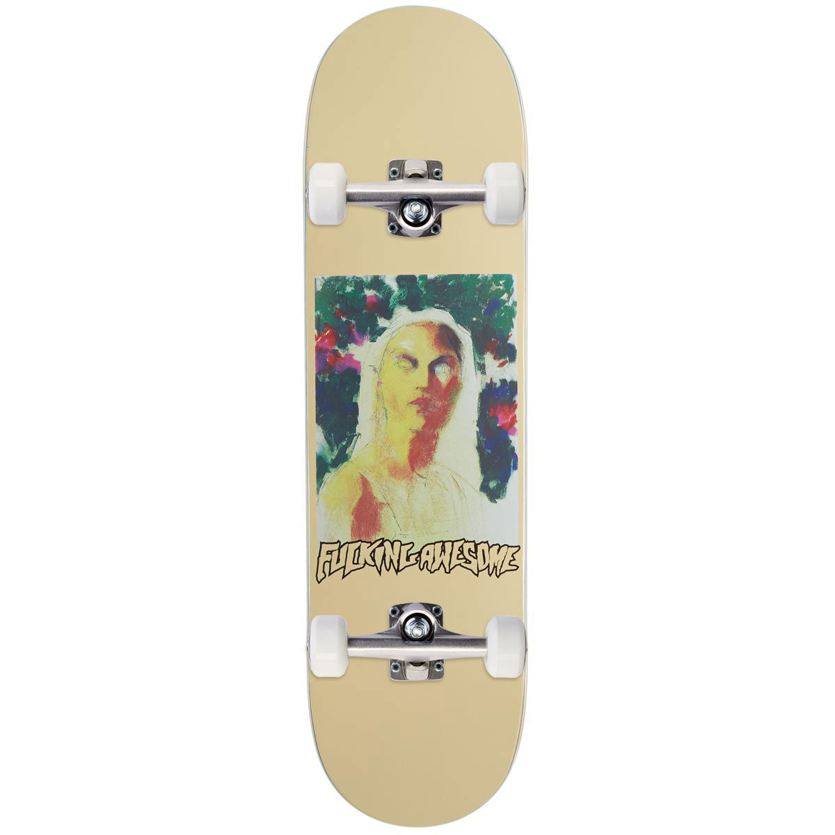 Fucking Awesome Painted Woman Skateboard Complete - 8.25