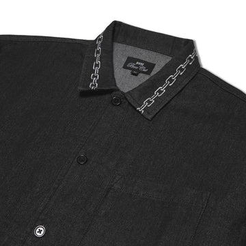 CCS Box Denim Shirt - Chain Black