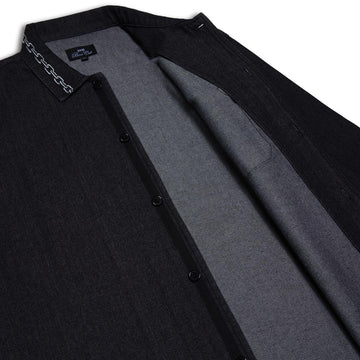 CCS Box Denim Shirt - Chain Black