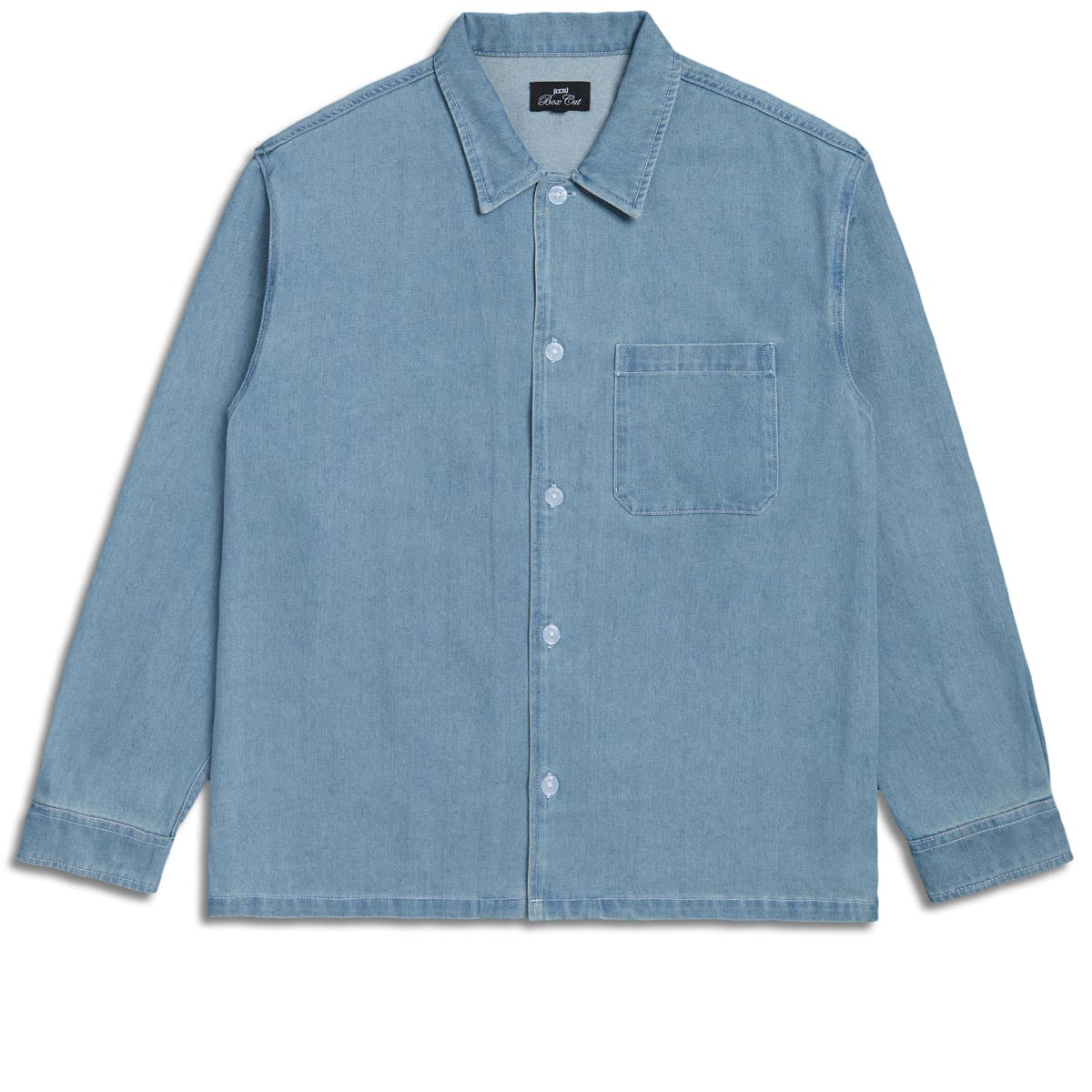 CCS Box Denim Shirt - Light Blue image 3