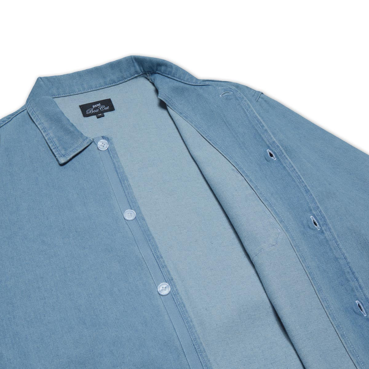 CCS Box Denim Shirt - Light Blue image 9