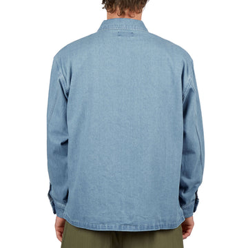 CCS Box Denim Shirt - Light Blue