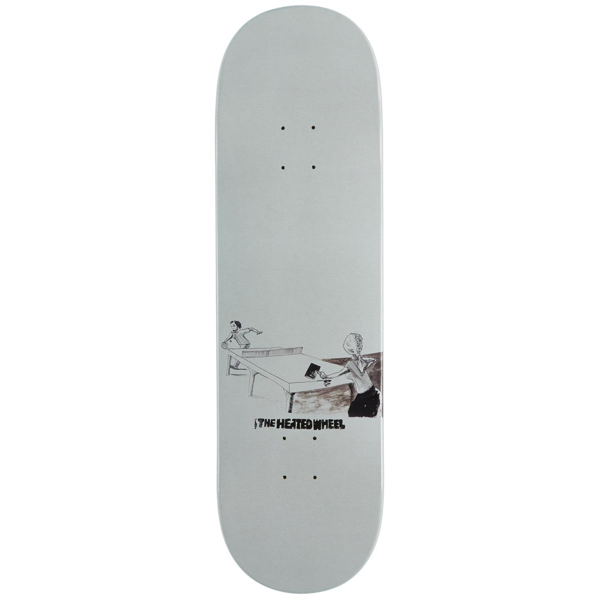 The Heated Wheel Jackland Egg Skateboard Deck - 9.25