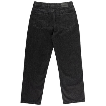 Welcome Immortal Loose Straight Denim Jeans - Washed Black