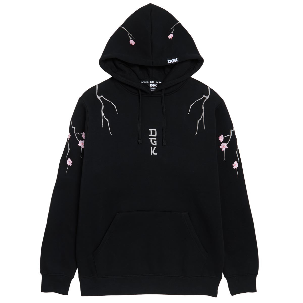 DGK Life Fleece Hoodie - Black image 1