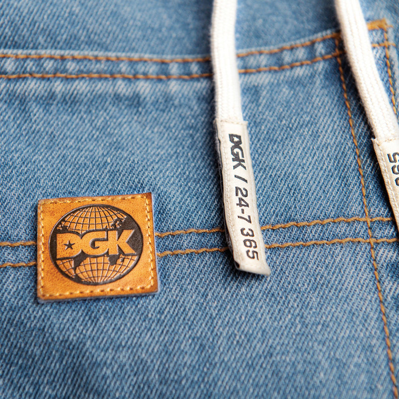 DGK Muni Denim Jeans - Washed Indigo