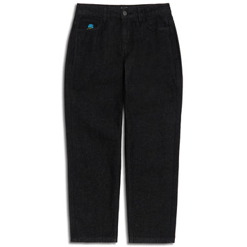 CCS Youth Baggy Taper Denim Jeans - Black