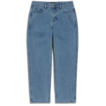 CCS Youth Baggy Taper Denim Jeans - Medium Blue