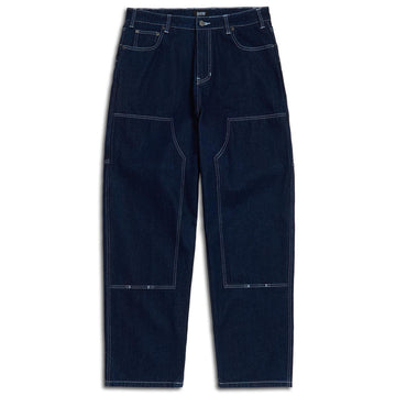 CCS 4x4 Reinforced Baggy Taper Denim Jeans - Overdyed Navy