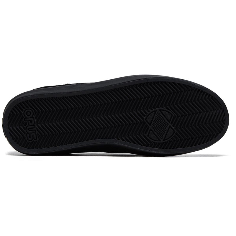 Opus Honey Slip Shoes - Black/Black Suede