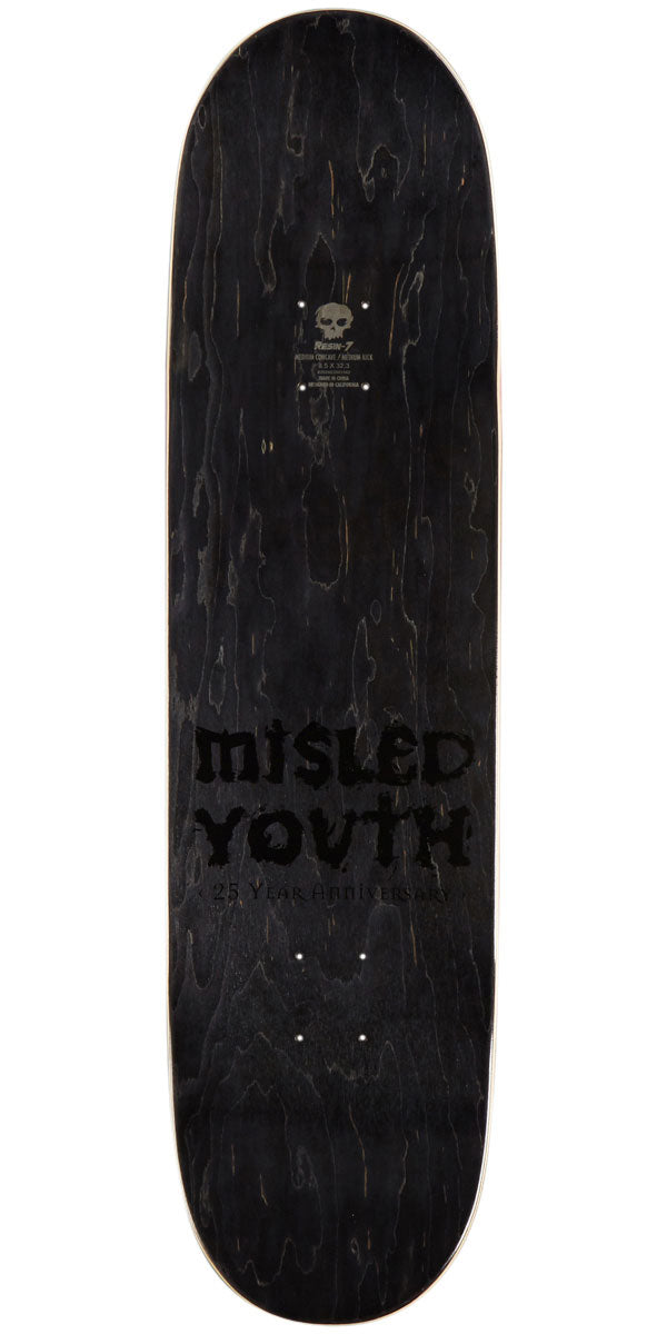 Zero Logo Misled Youth 25 Years Skateboard Complete - 8.50