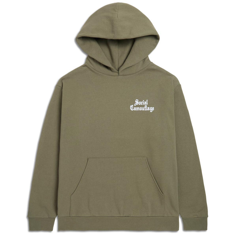 CCS Social Camouflage Party Hoodie - Olive