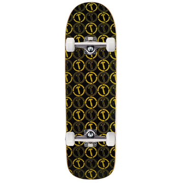 Hammers Logo Pattern Skateboard Complete - 9.00