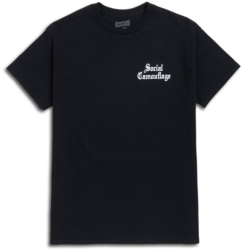CCS Social Camouflage Bar T-Shirt - Black