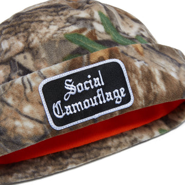 CCS Social Camouflage Fleece Beanie - Edge