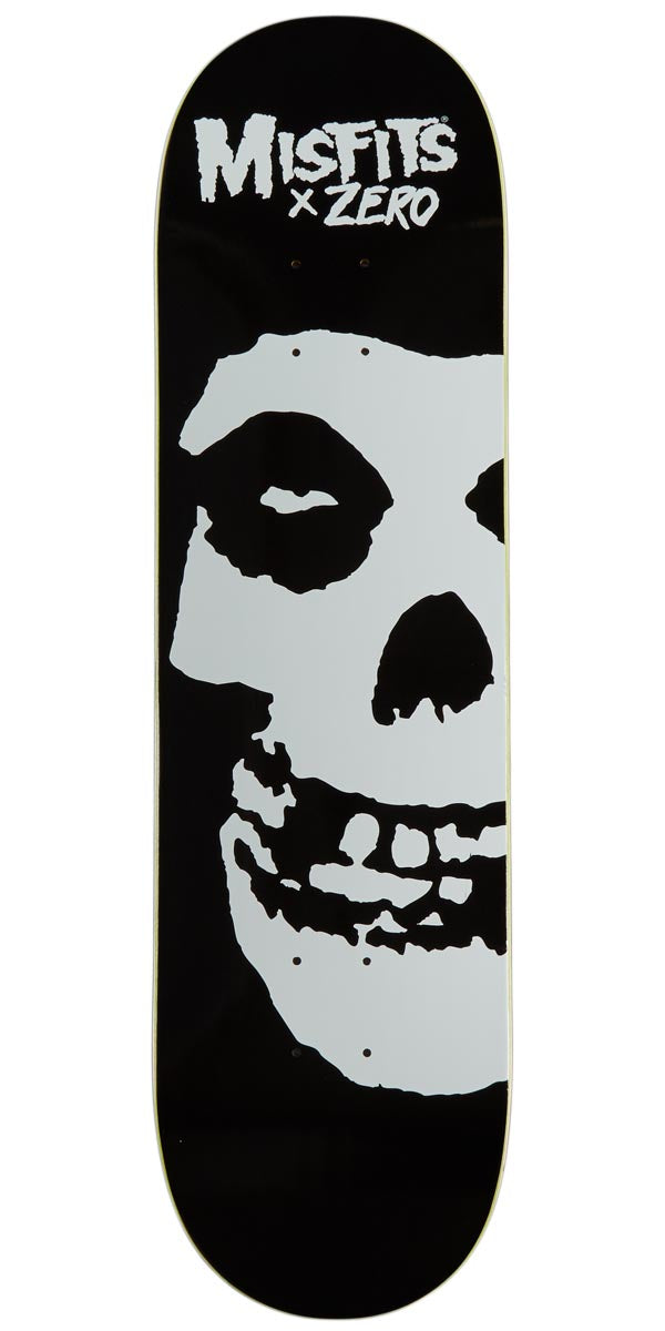 Zero x Misfits Fiend Skateboard Deck - Black/White - 8.375