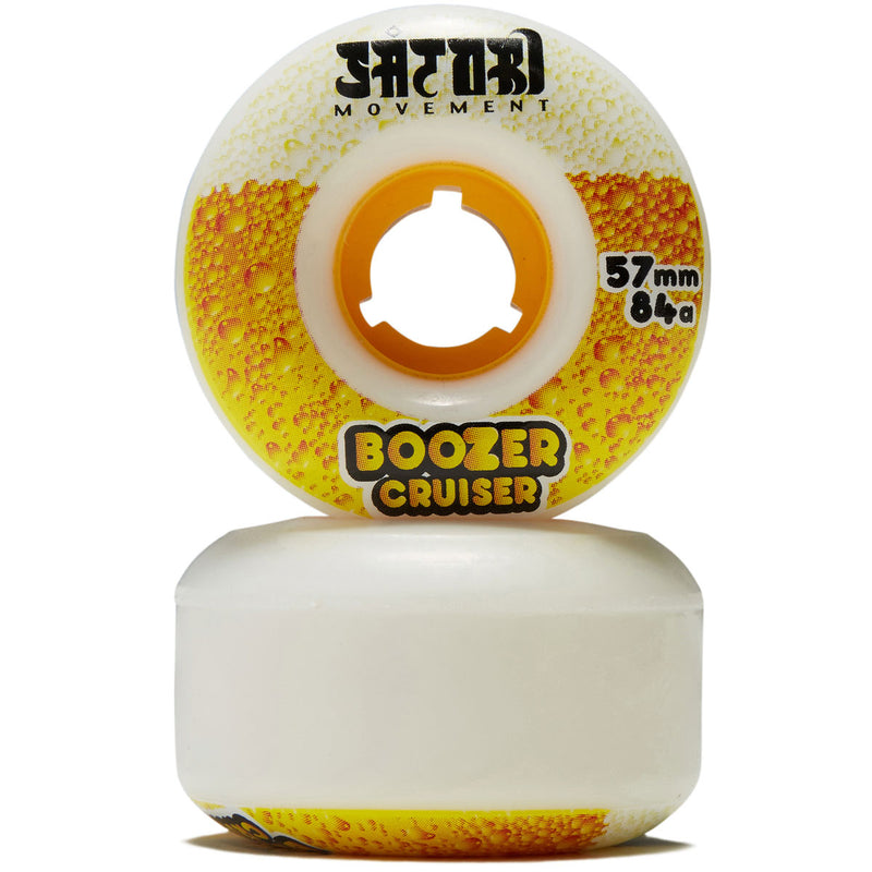 Satori Movement Boozer Cruiser 84a Skateboard Wheels - 57mm