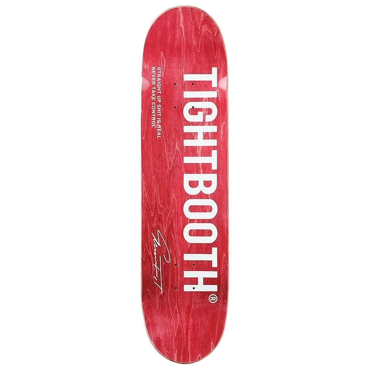 Tightbooth Police Checkup Skateboard Deck - 8.25