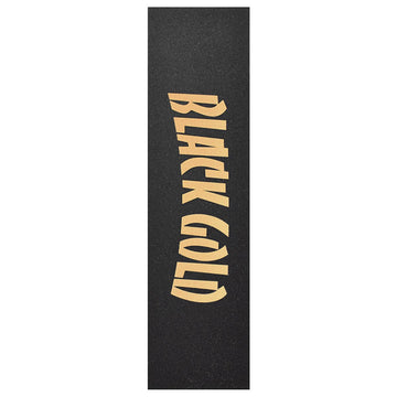 Black Gold Arch Text Grip tape - Black/Gold Print