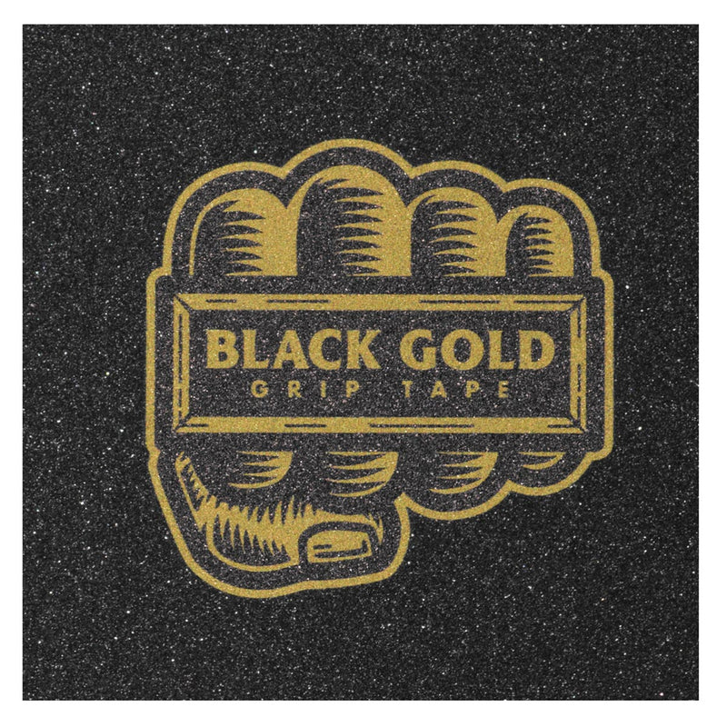 Black Gold 4 Finger Ring Grip tape - Black/Gold Print