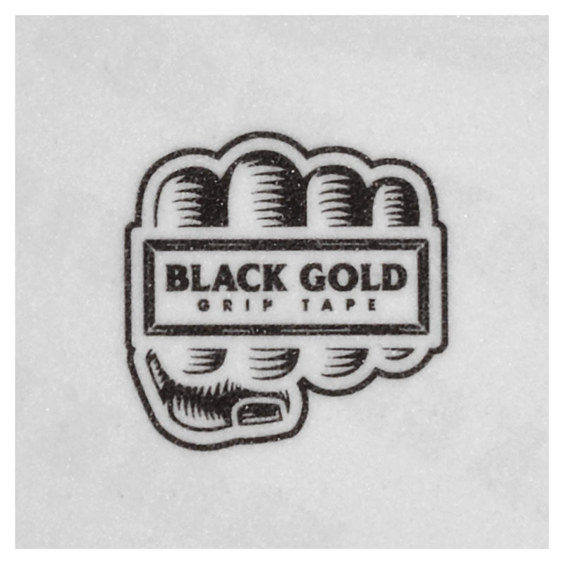 Black Gold 4 Finger Ring Grip tape - Clear/Gold Print