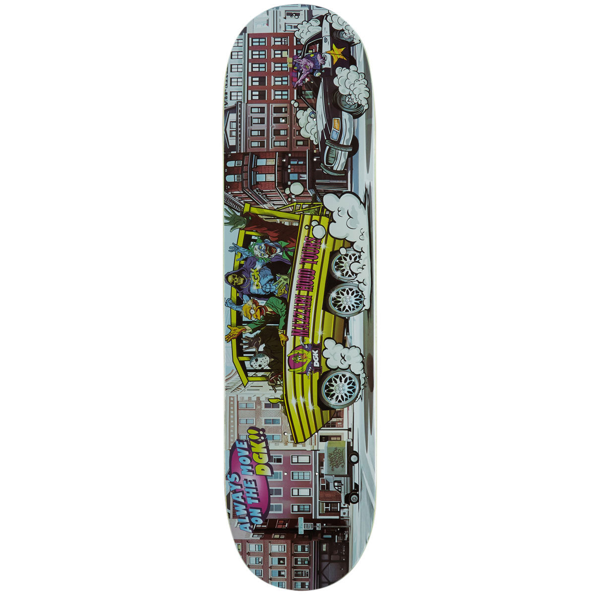 DGK Hood Tours Mazzari Skateboard Deck - 8.06