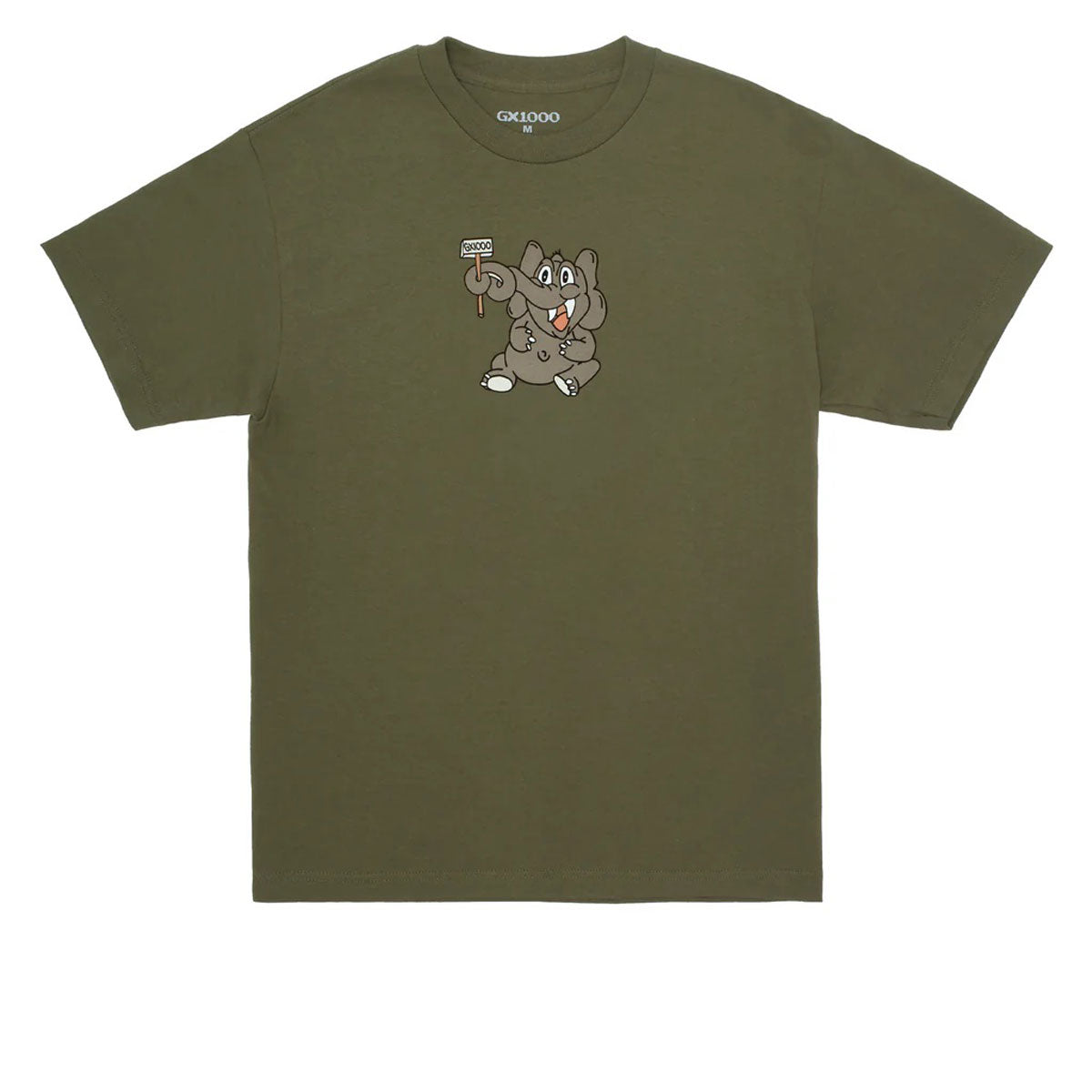 GX1000 Elephant T-Shirt - Green image 1