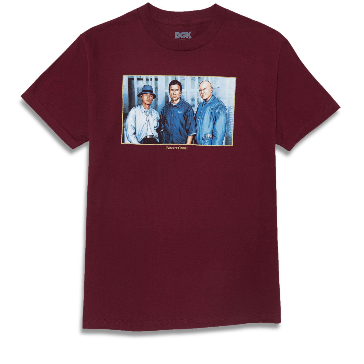 DGK Carnal T-Shirt - Burgundy