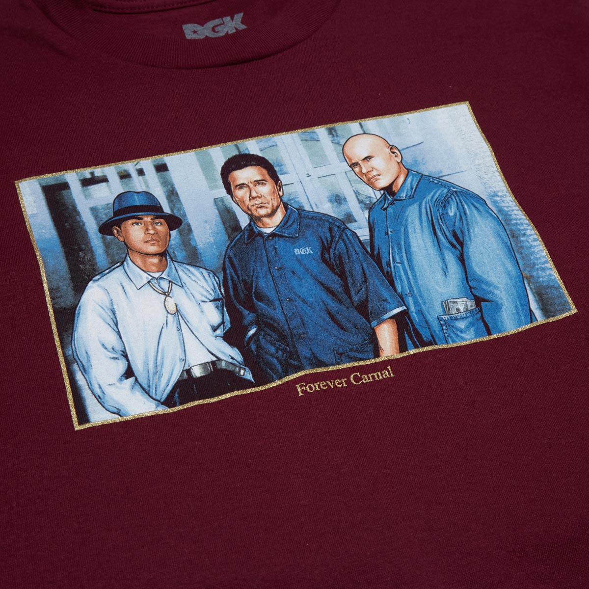 DGK Carnal T-Shirt - Burgundy