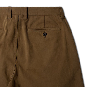 CCS Wide Leg Chino Pants - Brown