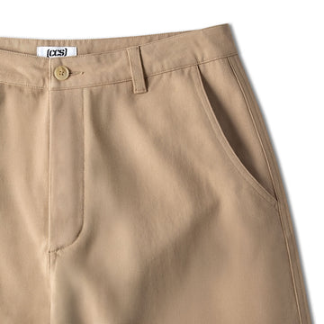 CCS Wide Leg Chino Pants - Khaki