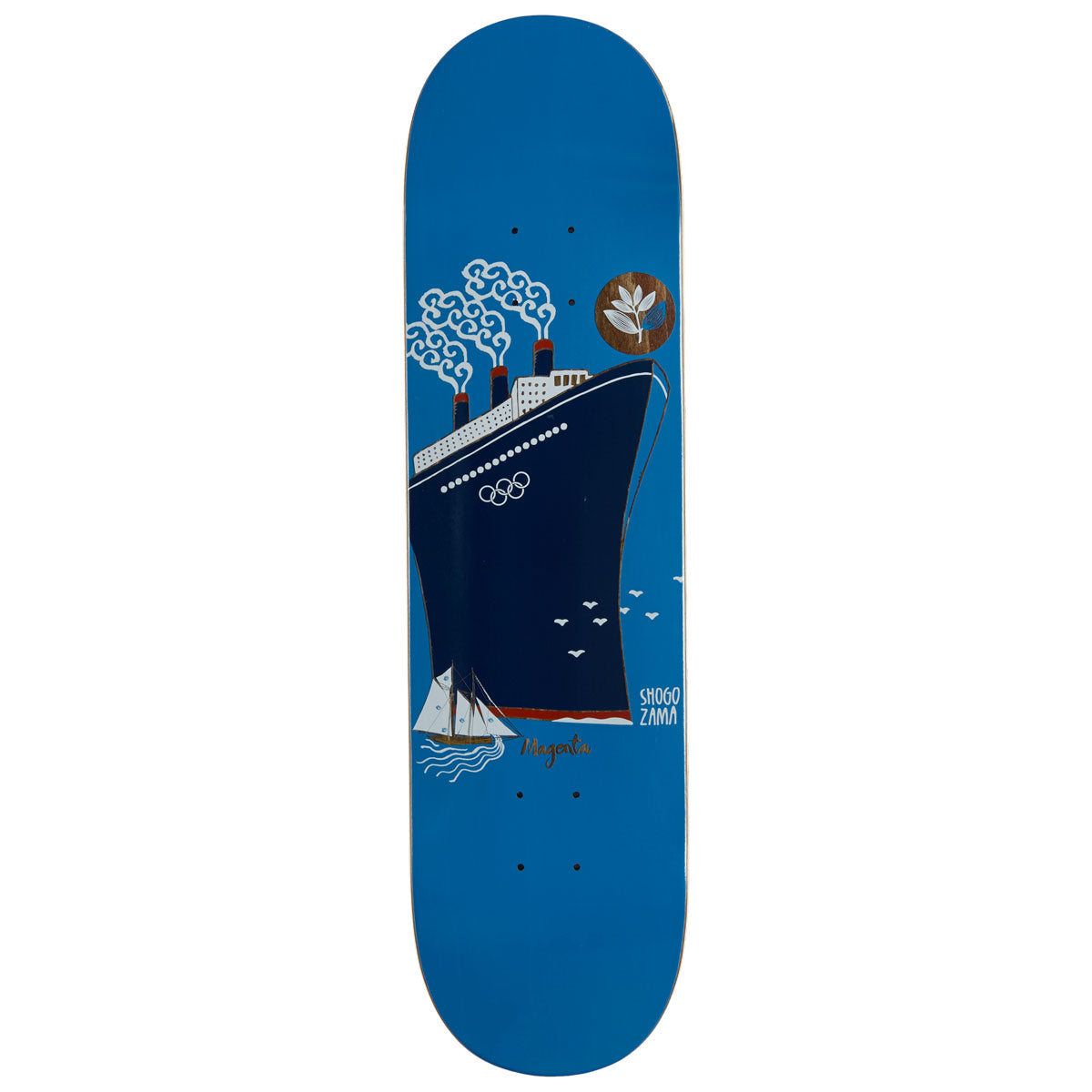 SALE！！スケボーデッキ【8.0】MAGENTA(デッキ)_Gunes Ozdogan_Building Series GÜNES OZDOGAN BUILDINGS BOARD - Magenta Skateboards