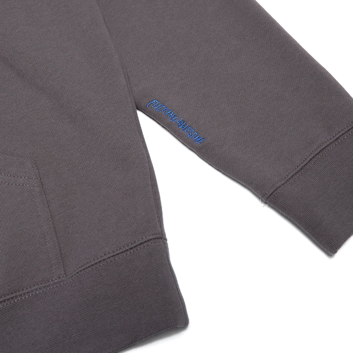 Fucking Awesome Brinda Zip Hoodie - Charcoal – CCS