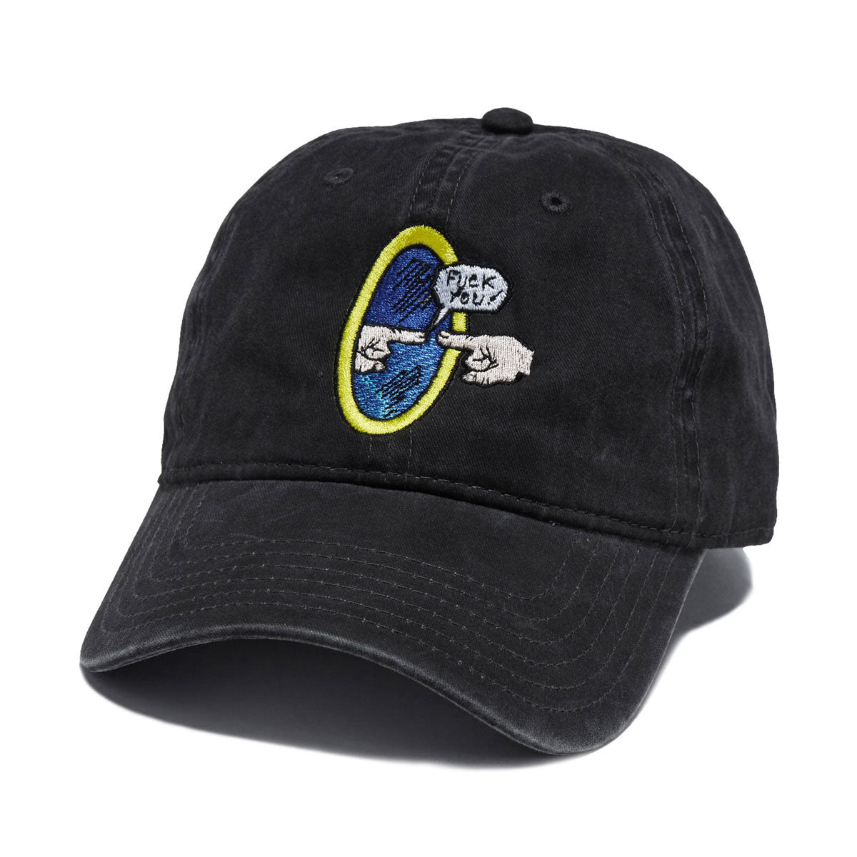 【FUCKING AWESOME】25ss EMBROIDERED WANTO KID HAT Fucking Awesome Embroidered Wanto Kid Hat - Black – CCS
