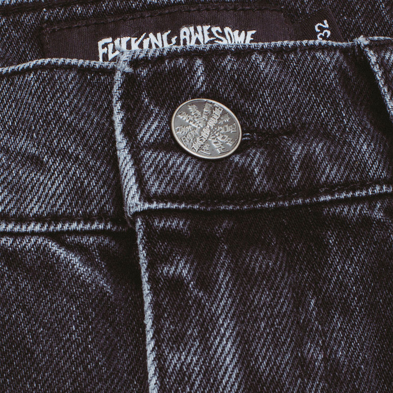 Fucking Awesome Hammerle Washed Jeans - Black