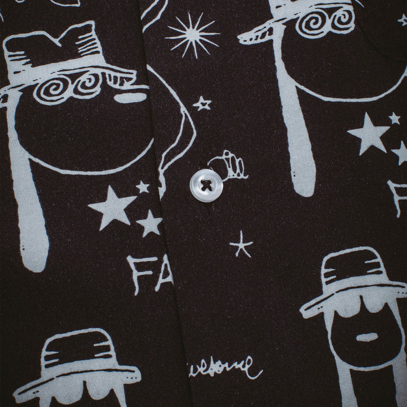 Fucking Awesome Spike Club Shirt - Black