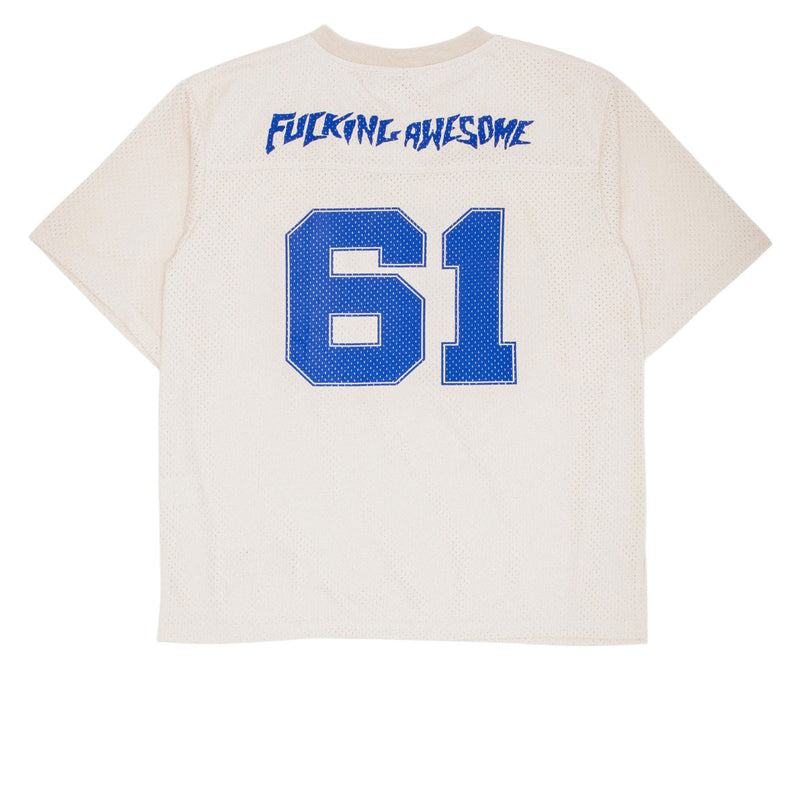 Fucking Awesome Stamp Logo Practice Jersey - Cream