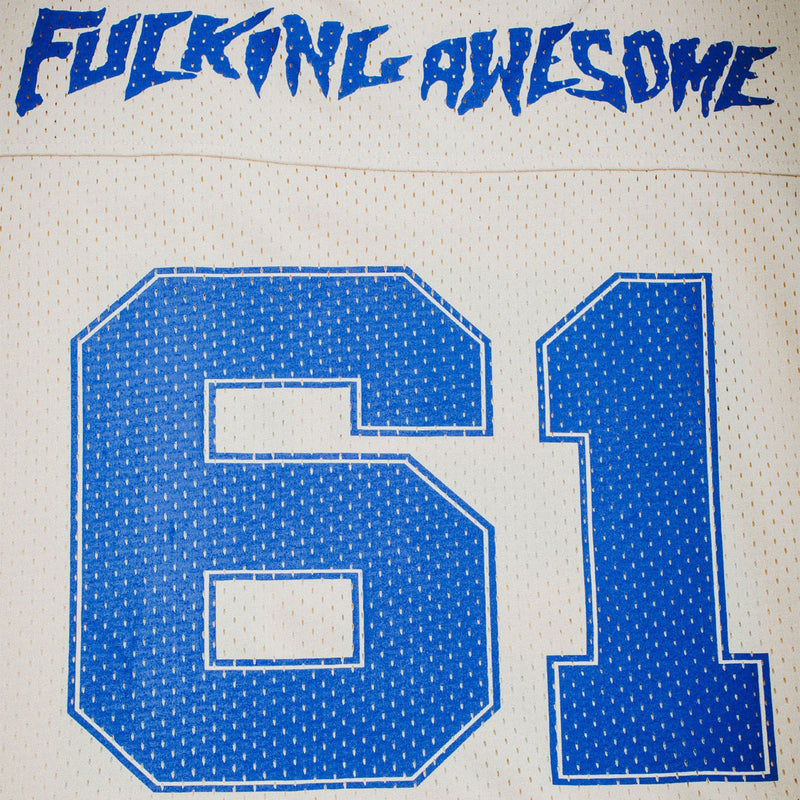 Fucking Awesome Stamp Logo Practice Jersey - Cream