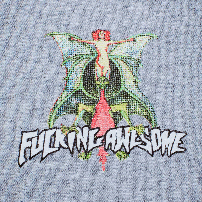 Fucking Awesome Time Bandits Crewneck Sweatshirt - Heather Grey