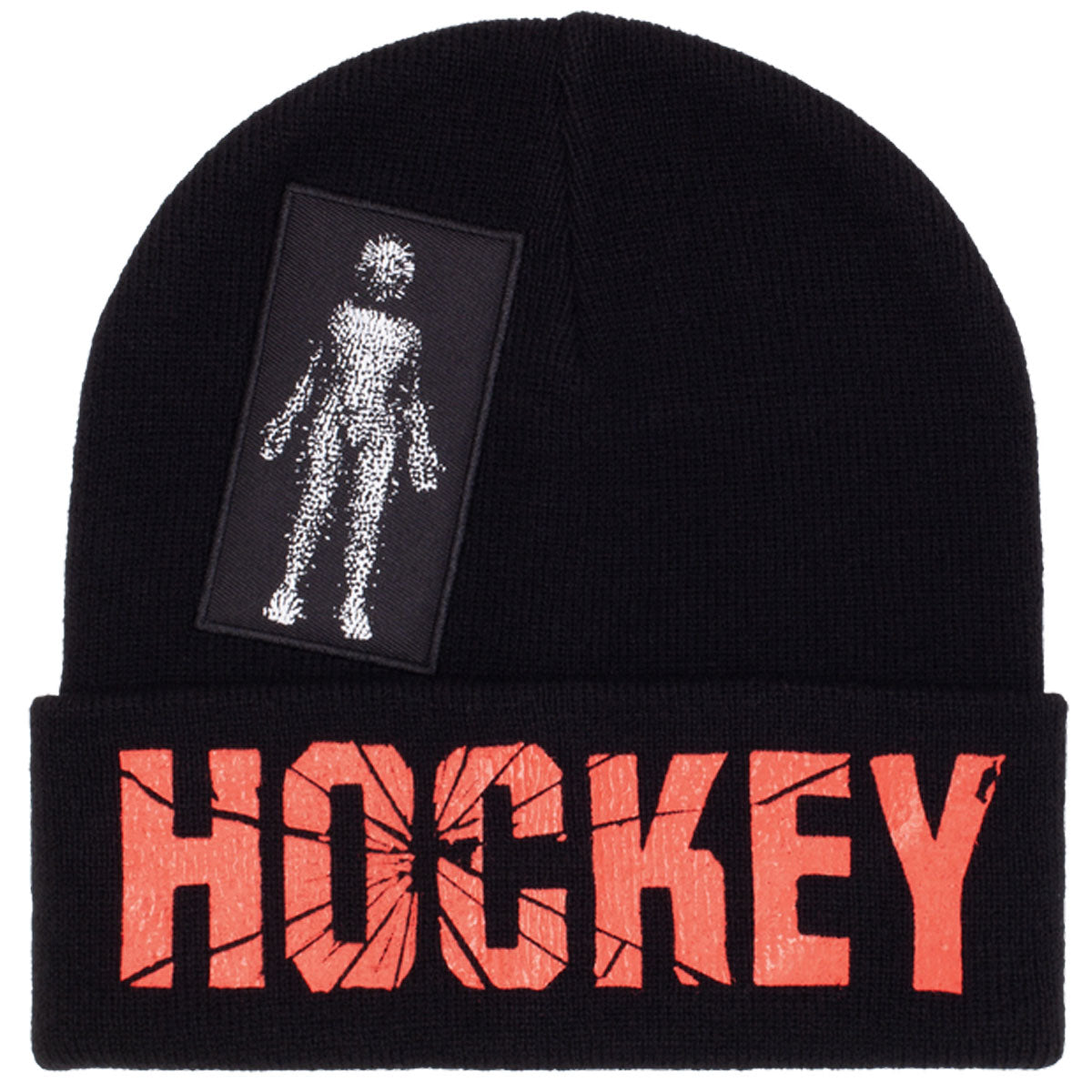 Hockey Newborn Beanie - Black image 1