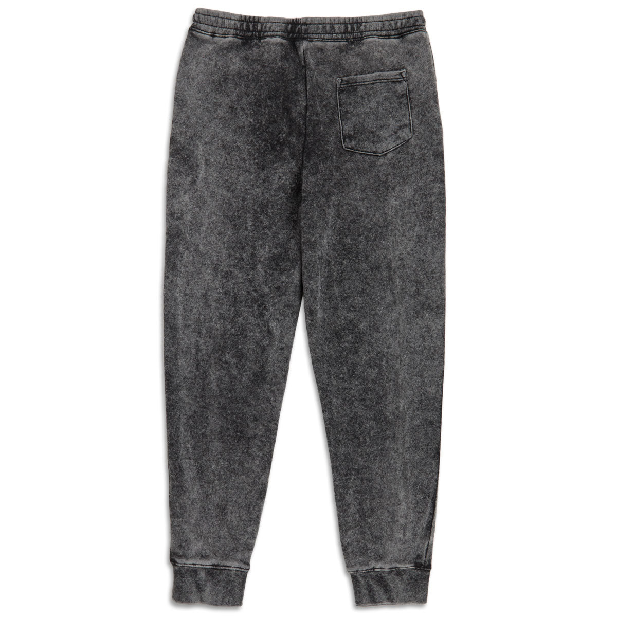 CCS Logo Rubber Patch Sweat Pants - Mineral Wash Black image 2