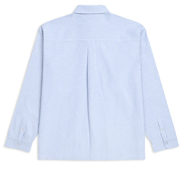 CCS Box Oxford Shirt - Blue Stripe
