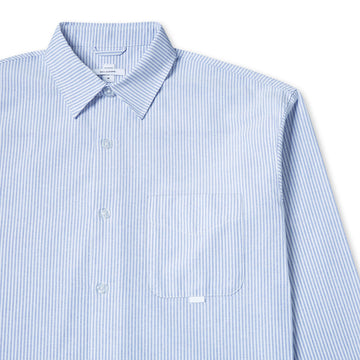 CCS Box Oxford Shirt - Blue Stripe