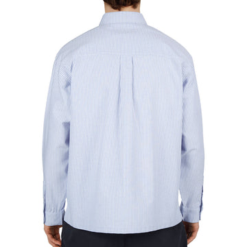 CCS Box Oxford Shirt - Blue Stripe