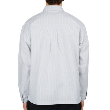 CCS Box Oxford Shirt - Grey Stripe