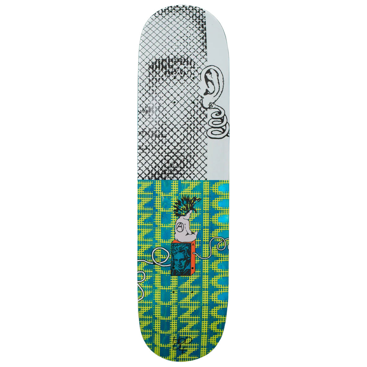 Hoddle Zuzic Sound Torture Skateboard Deck - 8.25