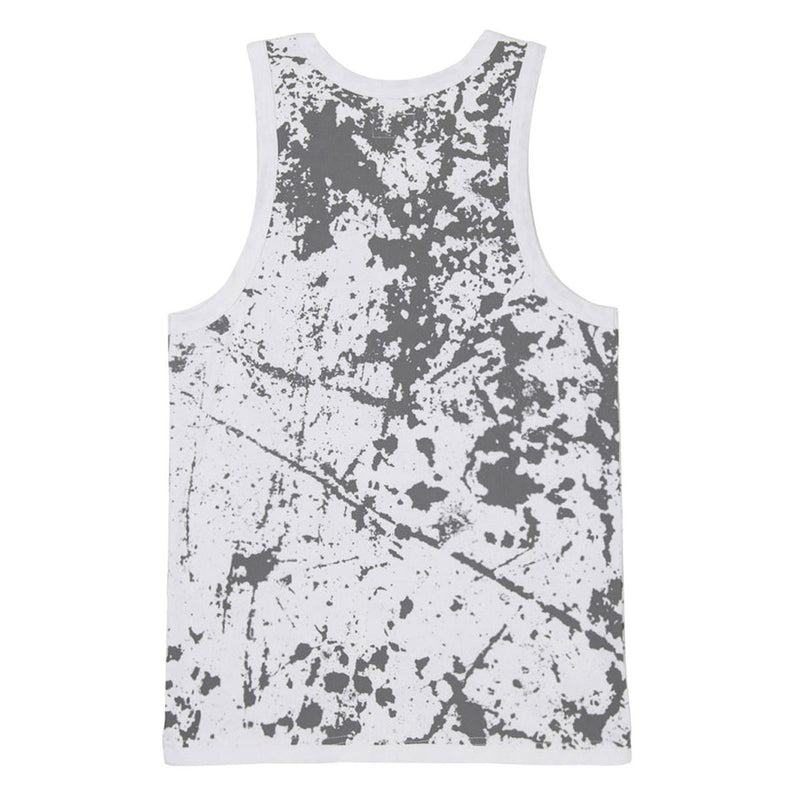 Hoddle Hardware Ribbed Tank Top - White Paint