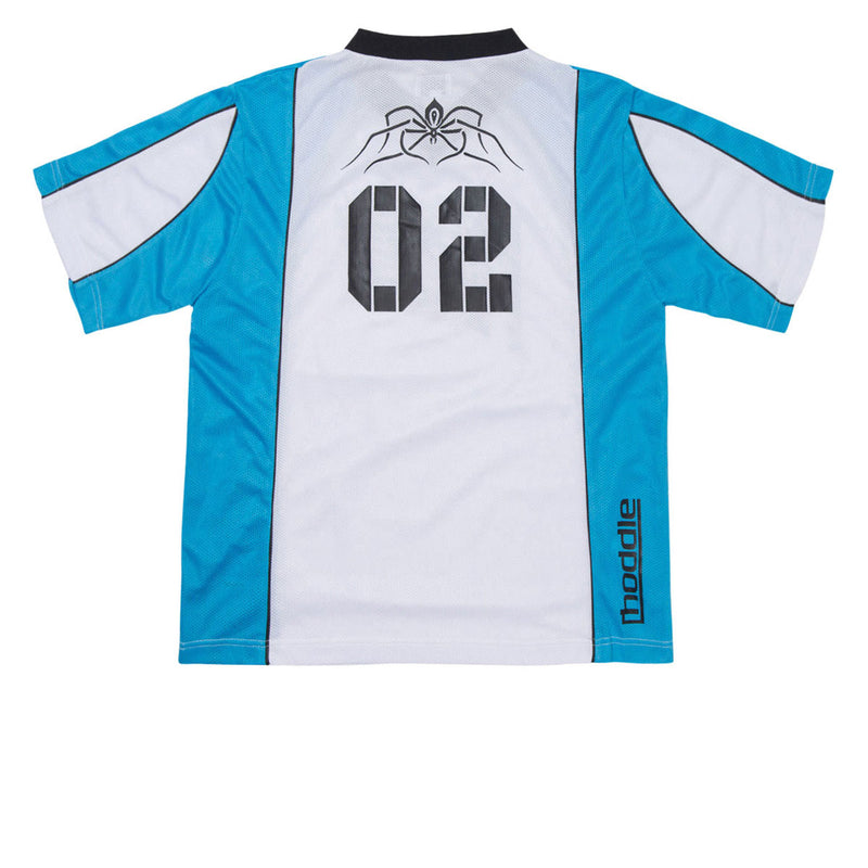 Hoddle Spider Football Jersey - Blue/White