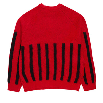 Hoddle Star Above Mohair Sweater - Red