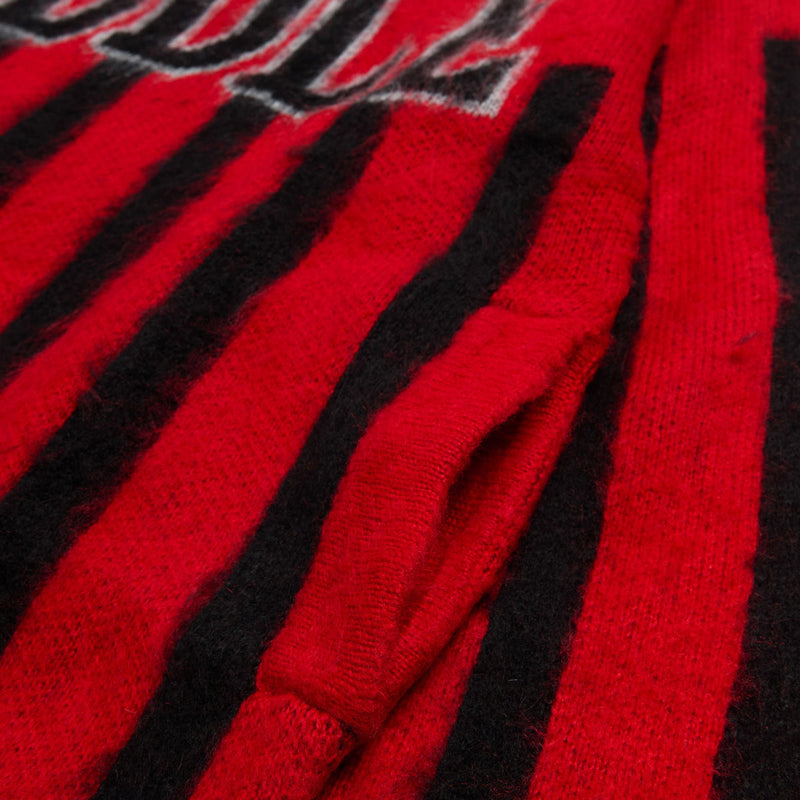 Hoddle Star Above Mohair Sweater - Red